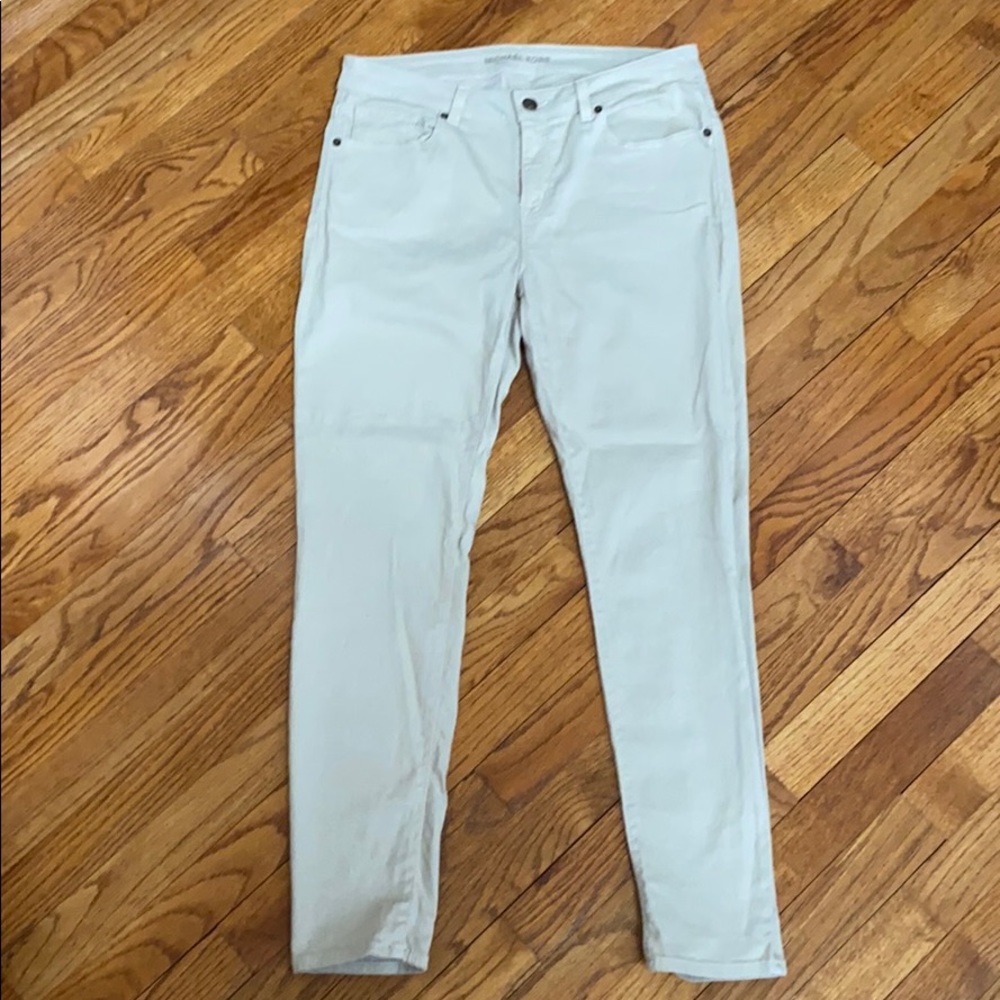 NWOT Michael Kors Khaki Skinny Jeans